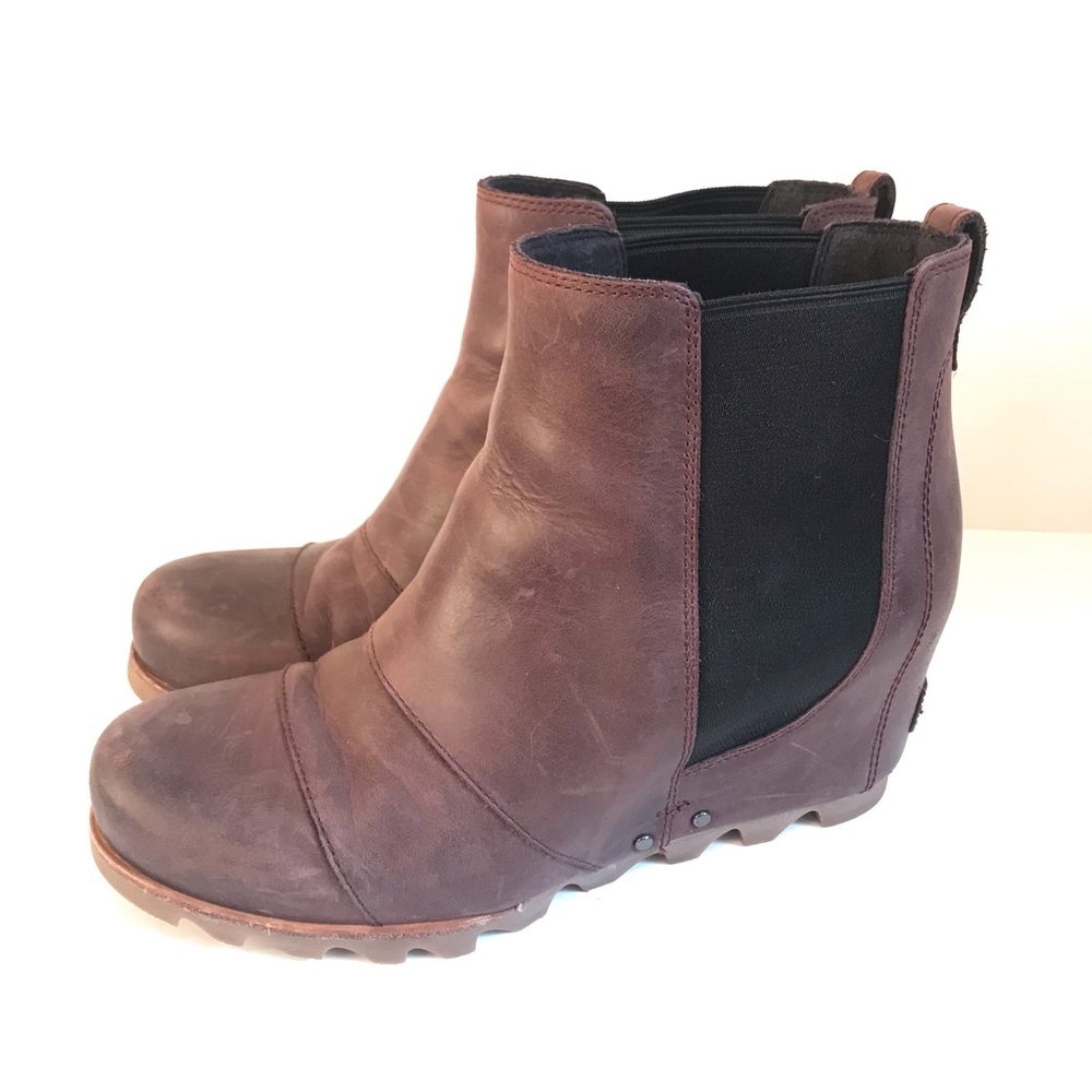 SOREL Lea Wedge Chelsea Boot Women's Waterproof 10